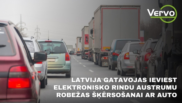 Latvija gatavojas ieviest elektronisko rindu austrumu robežas šķērsošanai ar auto